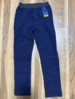 ストレッチ裏起毛パンツ 150cm ネイビー