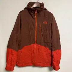 THE NORTH FACEマウンテン中綿パーカー ブラウン/オレンジ XL相当