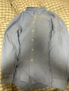 UNIQLO ボタンダウンシャツ M ライトブルー