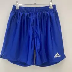 K1119 adidas ハーフパンツ サッカー ブルー 160