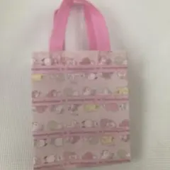 メルカリ最安値‼️Sanrio Characters ミニトートバッグ ピンク