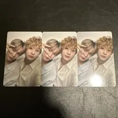 RIIZE Lucky 通常盤 封入 ユニット トレカ アントン ウンソク 3枚