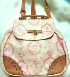 希少 レア マロンクリーム レトロ 3way リュック サンリオ 平成レトロ 希少 激レア マロンクリーム レトロ 3way リュック サンリオ 平成