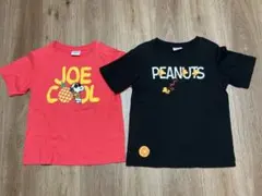 【送料無料・2枚セット】GU PEANUTS 140㎝ Tシャツ スヌーピー