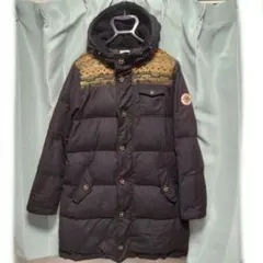 チチカカTITICACAダウン６０％＋フェザー４０％コートＬSizeブラック