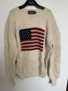 値下げ！POLO COUNTRY Ralph Lauren 星条旗 ニット