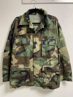 U.S ARMY 米軍 BDU ミリタリージャケット シャツ ウッドランドカモ