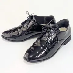 velikoko エナメル レースアップシューズ オックスフォード 25cmのサムネイル