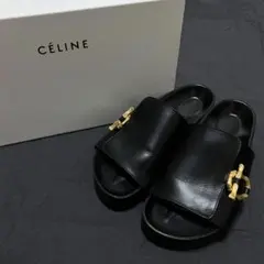 CELINE セリーヌ ブロックスライド トリオンフ 厚底 サンダル 39