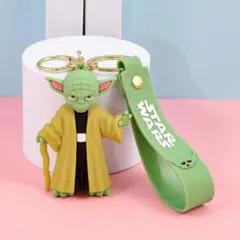 スターウォーズ ベビーヨーダ オレンジver キーホルダー ストラップ