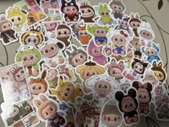 ラブブステッカー　50枚セット