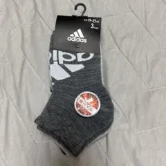 adidas キッズ靴下 19-21cm 3足セット