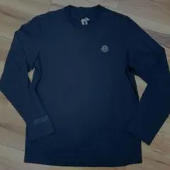 レア品 MONCLER ブラック 長袖カットソー