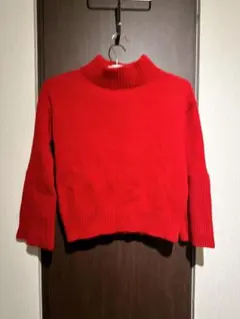 relume journal standard 赤ニット