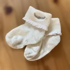 コムサイズム　靴下　ベビー　11〜12 ホワイト