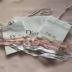 Dior ディオール ショッパー 3枚 リボン5本セット 小2枚 中1枚