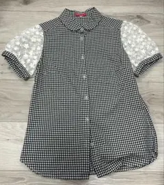 earth music&ecology 半袖レースシャツ