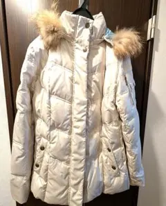 ダウンジャケット ファー付き