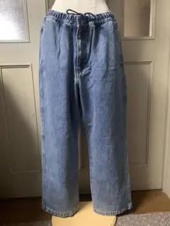XLARGE ワイドパンツ デニム　ブルー
