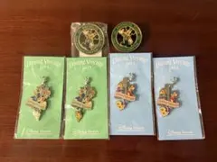 ディズニーランド　ピンバッジ　チャーム　セット