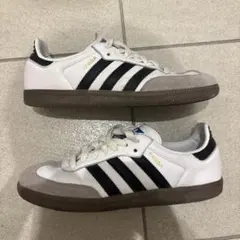 adidas SAMBA ホワイト ブラック スニーカー