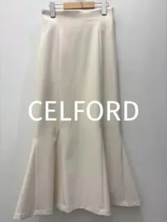CELFORD サーキュラーレースマーメイドスカート 36 - メルカリ