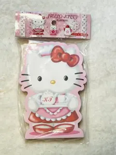 激レア‼︎ サンリオ　2001年 ハローキティ　レストラン限定 ダイカットメモ