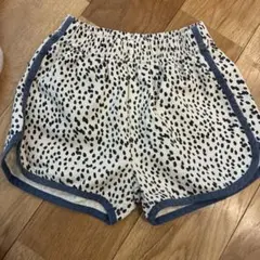 ハーフパンツ　短パン　ショートパンツ　レオパード　ヒョウ柄　韓国子供服　110