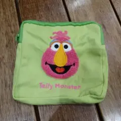 セサミストリート もこもこポーチ3 テリーモンスター