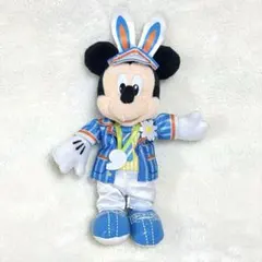 確認用☆ディズニー　イースター　2016　ミッキー　ぬいぐるみバッジ　ぬいば
