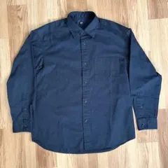 【M】 ユニクロ UNIQLO ツイルオーバーシャツ