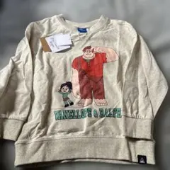 シュガーラッシュ　ヴァネロペ　長袖tシャツ 120cm しまむら　トレーナー