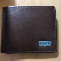 Levi's 二つ折り財布 ブラウン レザーのサムネイル