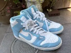 Nike Dunk High Blue Chill ナイキ ダンク 水色 ブルーのサムネイル
