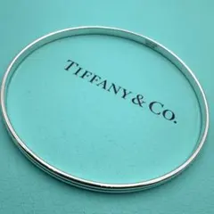 【TIFFANY&Co】鏡面仕上げ 希少レア　バングル　ナロー　ヴィンテージのサムネイル