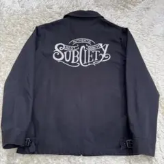 【レア】Subciety SBF9143 ロゴチェーンステッチジャケットブルゾン