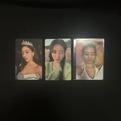 with you th ジヒョ トレカ3点セット