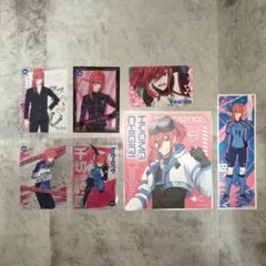 ブルーロック　千切豹馬セット　色紙　100均カード、シール