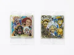 SW14-01 ルフィUSGR+＆SW14-36 四皇 SEC　ワンピースシール