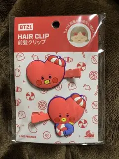 BTS BT21 前髪クリップ　V TATA