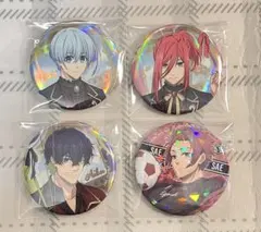 ブルーロックトレーディングメタル缶バ・ホログラム缶バ 千切 氷織 愛空 冴