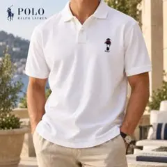 Polo Ralph Lauren ポロベア ポロシャツ XXL QRコードタグ
