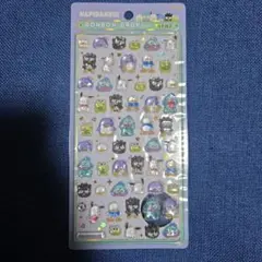 はぴだんぶい ボンボンドロップシール　サンリオ　国内正規品