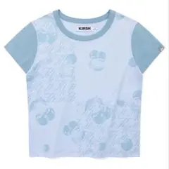 KIRSH ブーケガールグラフィックカラーミックススリムフィットTシャツ