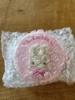 サンリオ シークレットミラー付きコンパクトブラシ マロンクリーム