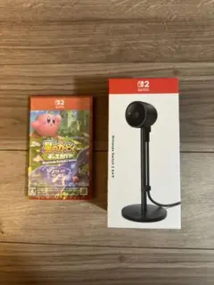 【未使用未開封】 星のカービィ ディスカバリー + Switch2 カメラ