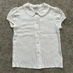 familiar 半袖シャツ 110 ホワイト　ブラウス