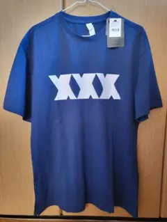[新品]2PM着用 XEXYMIX XXXロゴ Tシャツ M ネイビー