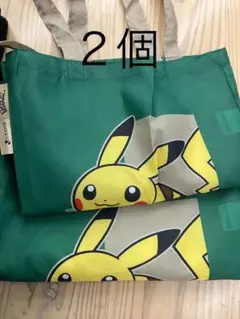 2個セット 新品 Jリーグ 東京ヴェルディ ポケモンコラボ トートバッグ