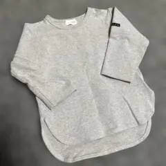b.ROOM グレー 長袖Tシャツ 90